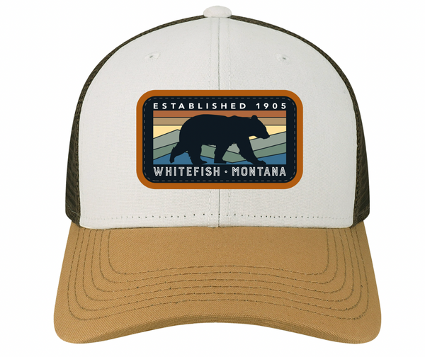 LEGACY SV MPSY Flow Ride White/Caramel/Brown Youth Hat