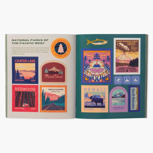 National Parks Stickerology Sticker Book