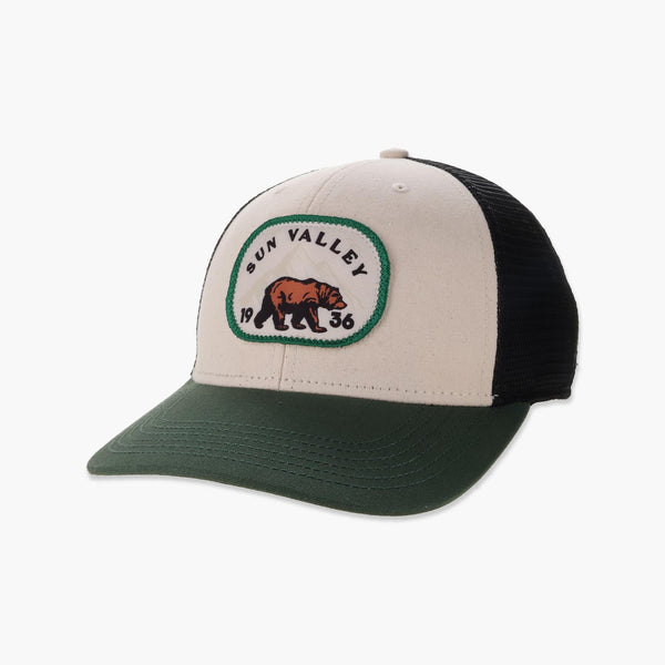 Big Catch Stone/Dark Green/Black Sun Valley Trucker Hat