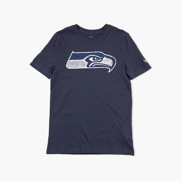 Seattle Seahawks Navy Primary Logo T-Shirt