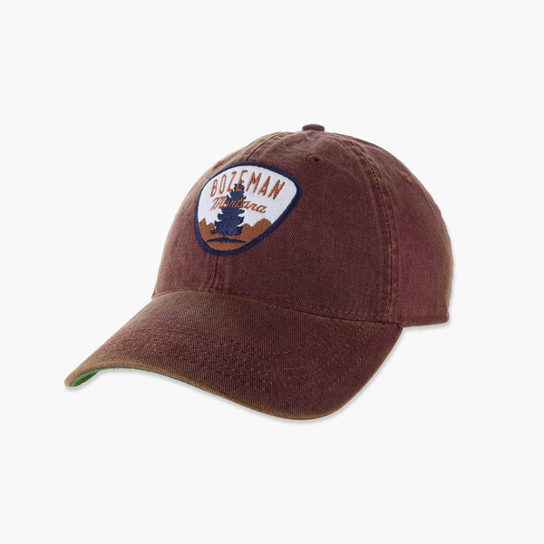 Henrick Mountain Burgundy Bozeman Trucker Hat
