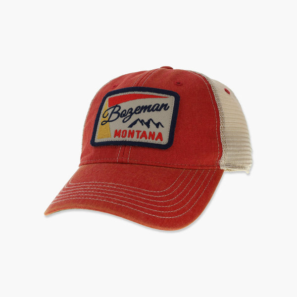 The Tag Scarlet Bozeman Trucker Hat