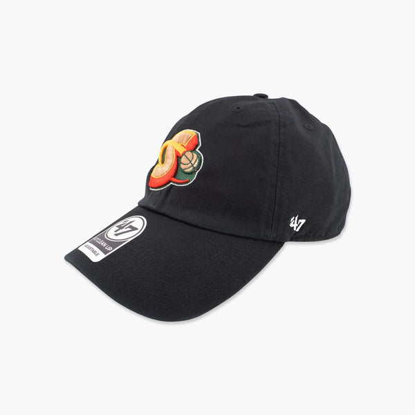 Seattle SuperSonics Black Orbit Logo Clean Up Adjustable Hat