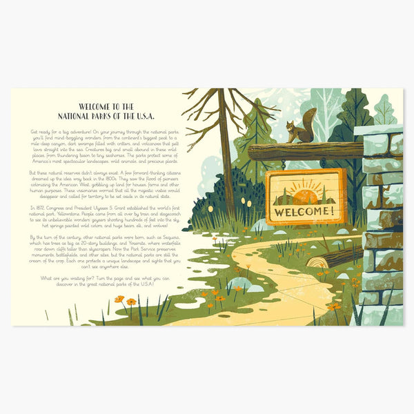 National Parks of the USA Book