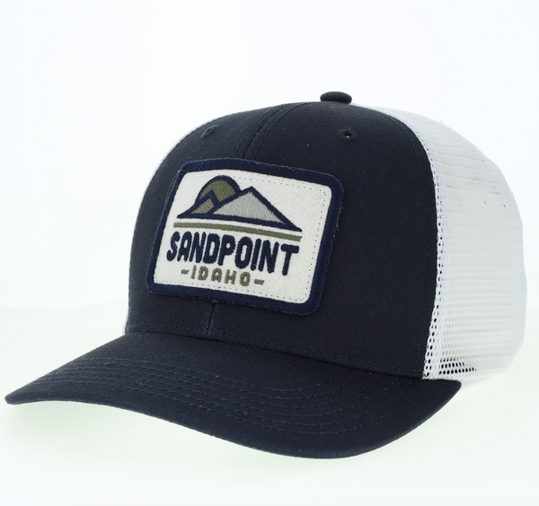 Tie In Navy/White Sun Valley Trucker Hat