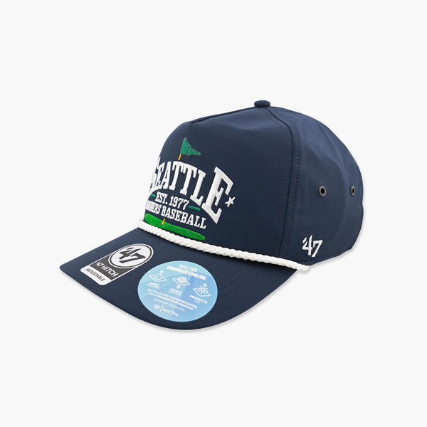Seattle Mariners Navy Pin High Hitch Snapback