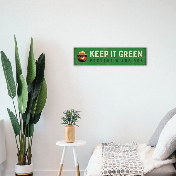 Smokey Bear Keep It Green - Wall Decor
