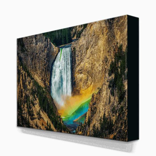 Grand Canyon of the Yellowstone - Metal Box Art