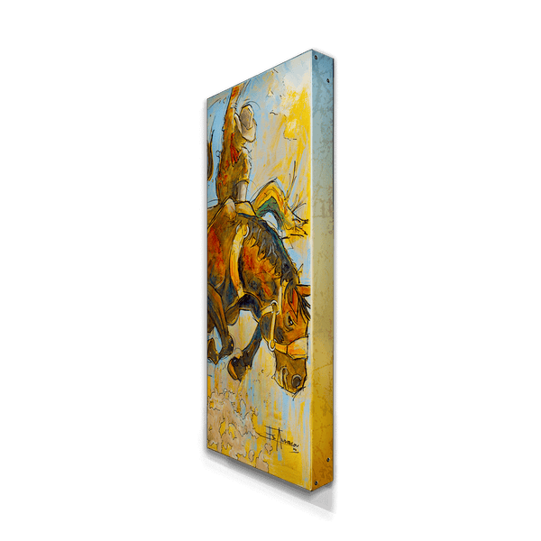 Bucking Bronco: Metal Box Art