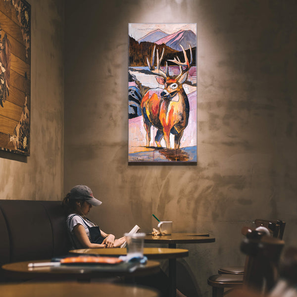 Contemporary Buck: Metal Box Art