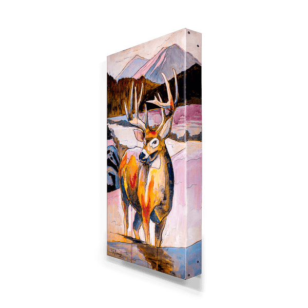 Contemporary Buck: Metal Box Art