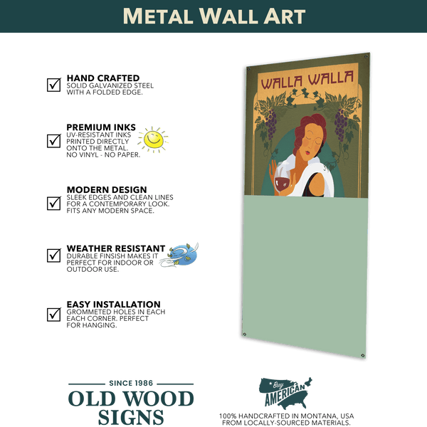 Steelhead Splendor: 3-Piece Wood & Metal Wall Art