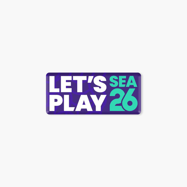 The Let's Play Classic Pin