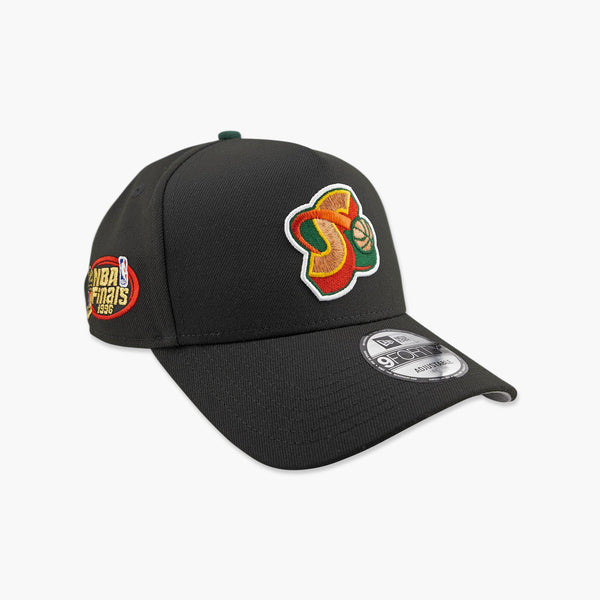 Seattle SuperSonics Black 1996 NBA Finals A-Frame Snapback