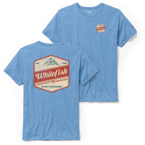 Badge Of Honor Powder Blue Sandpoint T-Shirt