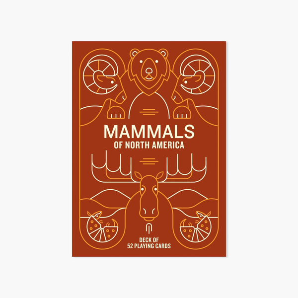 Mammals of North America Playing Cards