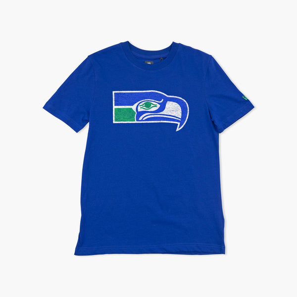 Seattle Seahawks Royal Blue Throwback T-Shirt
