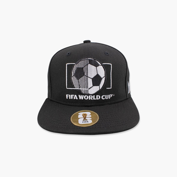 FIFA World Cup 26 Black Soccer Ball Snapback