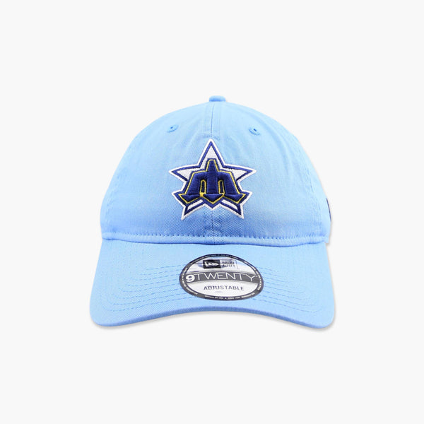Seattle Mariners Powder Blue Star Logo Adjustable Hat