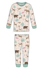 Forest Creatures Kids Pajama Set