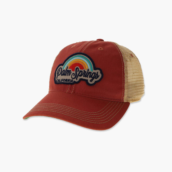 Rainbow Nantucket  Palm Springs Trucker Hat