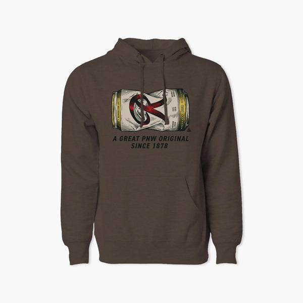 Rainier Beer Dark Brown Daily Hoodie