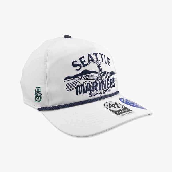 Seattle Mariners White Swing Easy Hitch Snapback