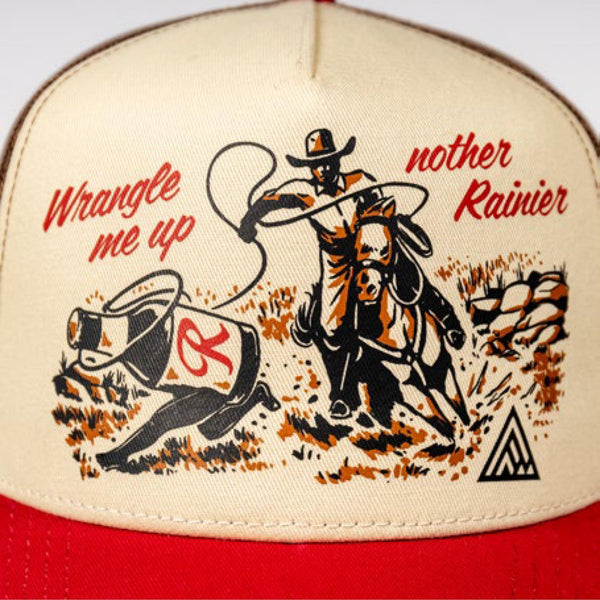 Rainier Beer Wrangle Trucker Hat