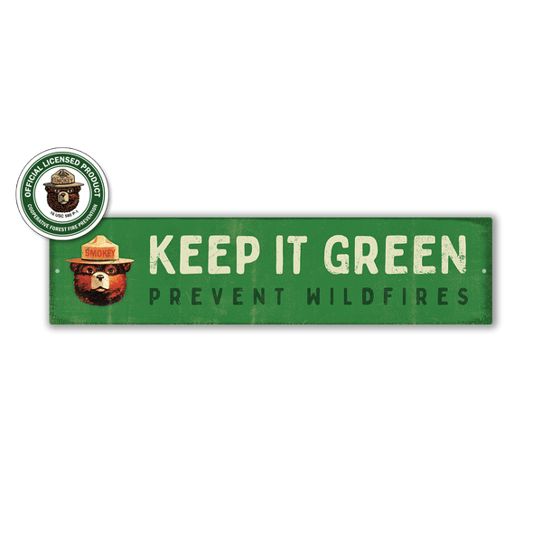 Smokey Bear Keep It Green - Wall Decor
