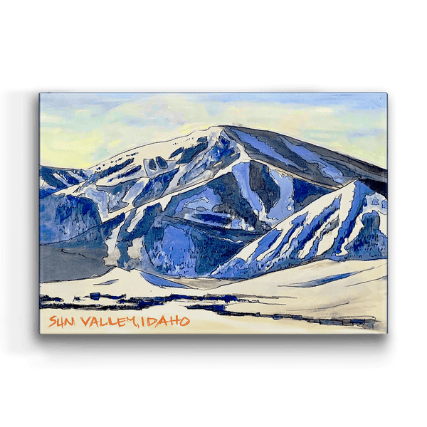 The Majesty of Sun Valley - Metal Box Art