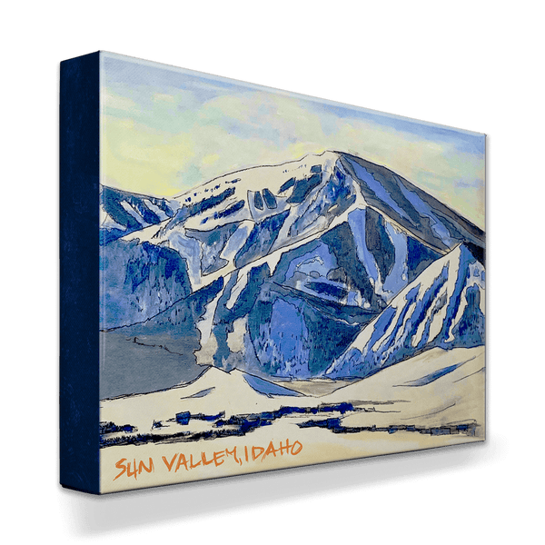 The Majesty of Sun Valley - Metal Box Art