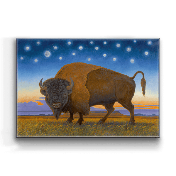 Montana Power Buffalo - Metal Box Art