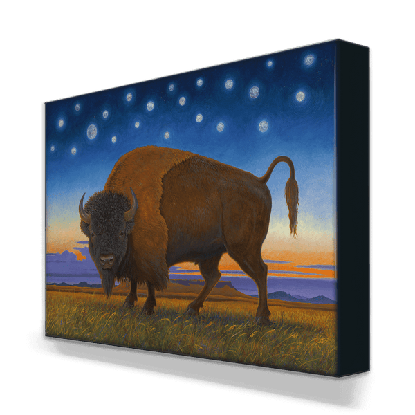 Montana Power Buffalo - Metal Box Art