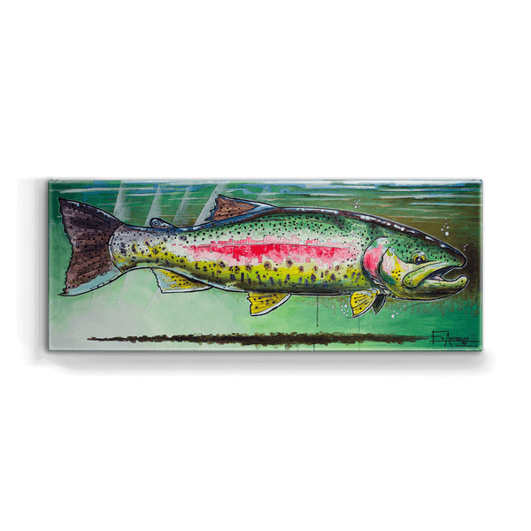 Resting Rainbow: Metal Box Art