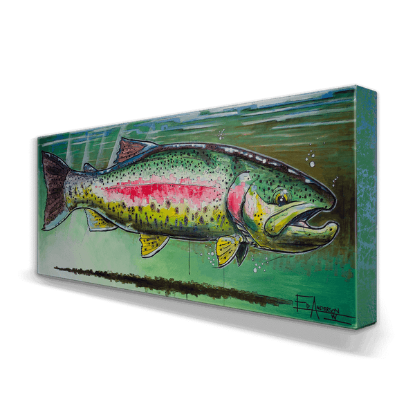 Resting Rainbow: Metal Box Art