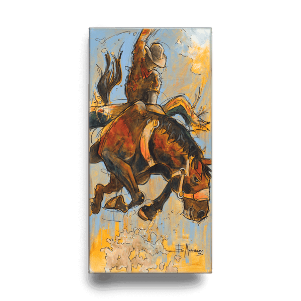 Bucking Bronco: Metal Box Art