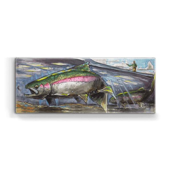 Rainbow and Nymphs: Metal Box Art