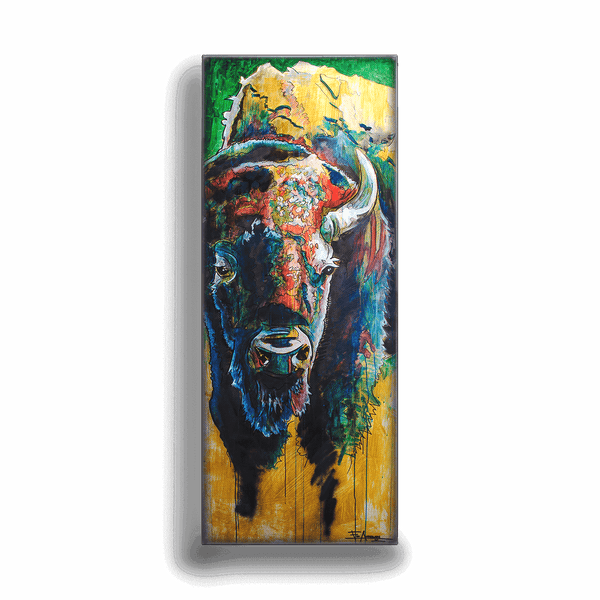 Pastel Bison: Metal Box Art