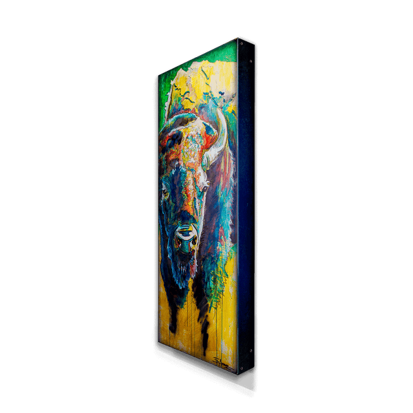Pastel Bison: Metal Box Art