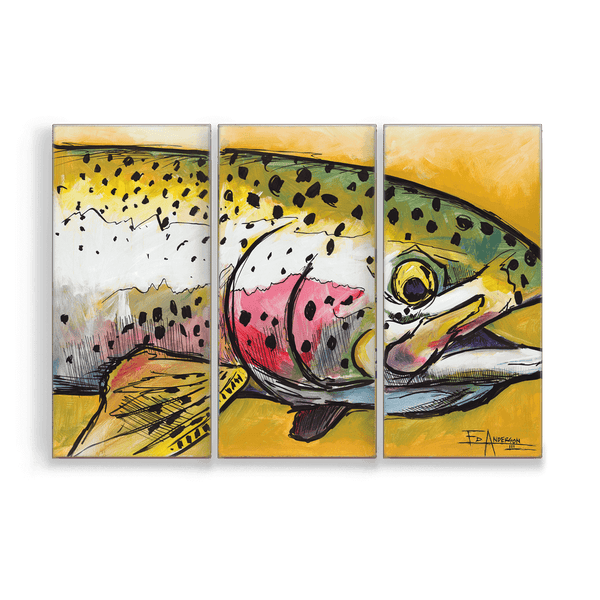 Little Rainbow: 3-Piece Metal Box Art