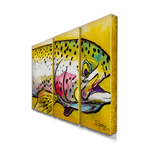 Little Rainbow: 3-Piece Metal Box Art