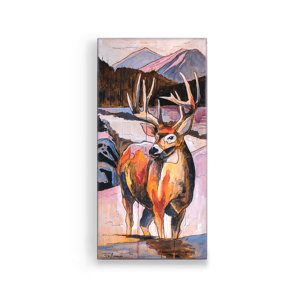 Contemporary Buck: Metal Box Art