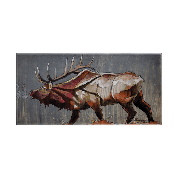 Elk Morning Bugle: Metal Box Art