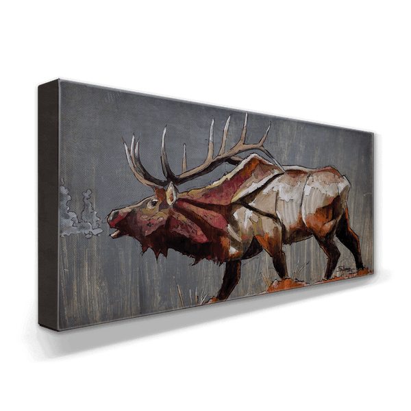 Elk Morning Bugle: Metal Box Art