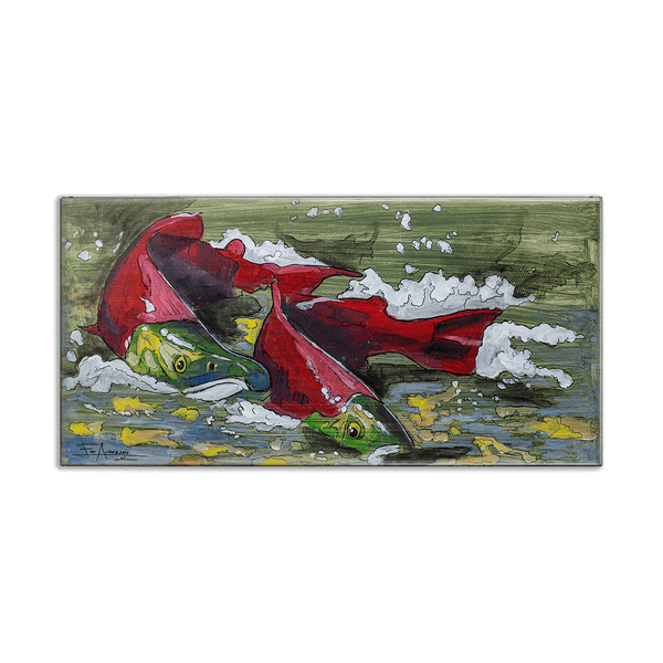 Sockeye Struggle: Metal Box Art