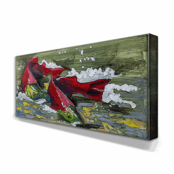 Sockeye Struggle: Metal Box Art