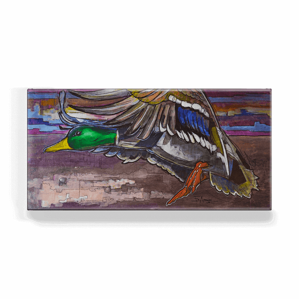 Mallard Majesty: Metal Box Art