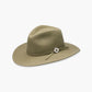 Willa Wide Brim Felt Hat - Pale Olive