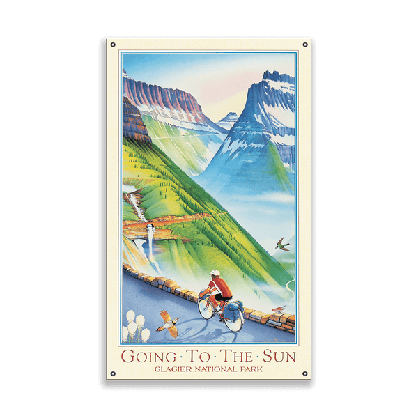Going to the Sun - Wood & Metal Wall Art