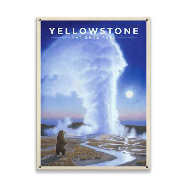 Bear Witness - Yellowstone National Park - Wood & Metal Wall Art